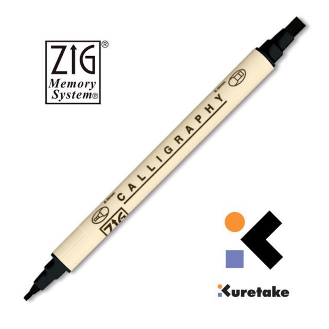 

ZIG KURETAKE MEMORY SYSTEM CALLIGRAPHY MS-3400