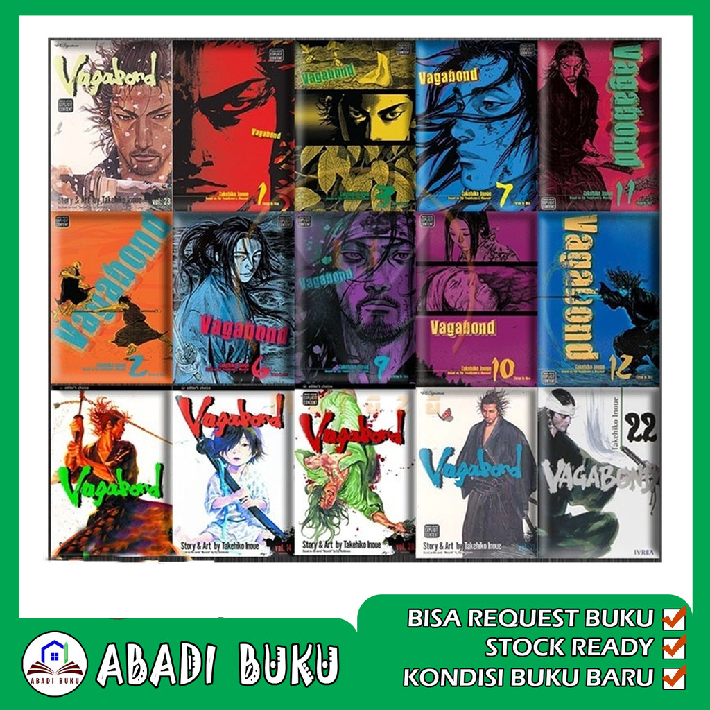 Komik Manga Vagabond (37 book series)