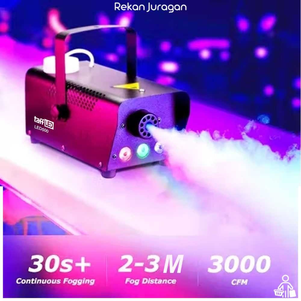 TaffLED Sistem Fogger Panggung Stage Machine Ejector with RGB LED - KY-LED500
