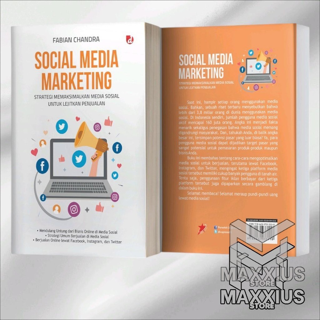 

Buku Social Media Marketing, Strategi Memaksimalkan Media Sosial - Fabian Chandra - DIVA Press