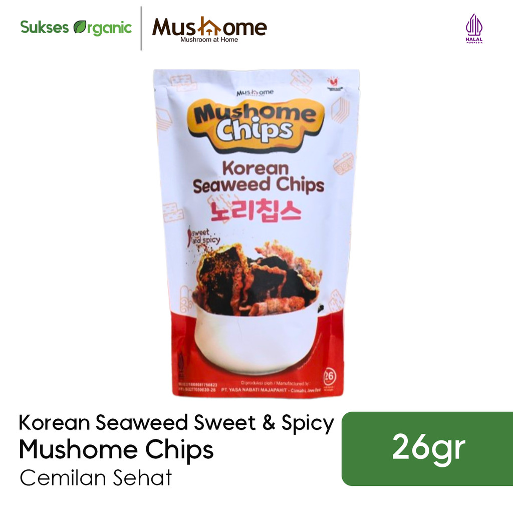 

Mushome KOREAN Nori SWEET and SPICY Seaweed Chips 26gr