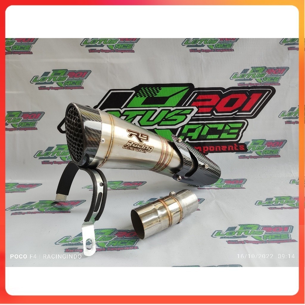 Exhaust r9 h2 ss slip on cbr 250 rr cbr 250 thailand cbr 150 r ninja 250 Carburetor/fi yamaha r25 Et