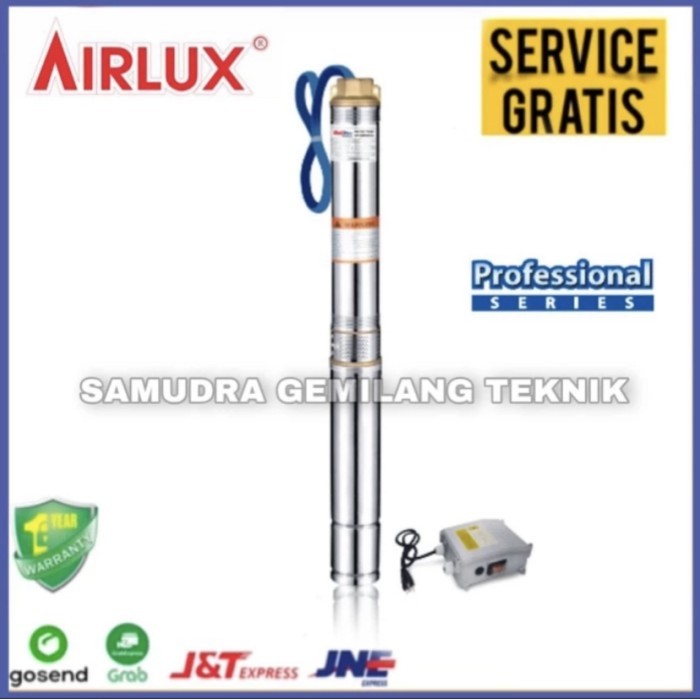 Pompa Satelit Sibel 2.5 INCH / 0.25 HP 0.18kw Airplus Kabel 1.5M