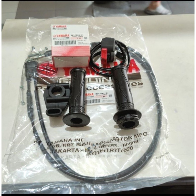 PAKET GAS SPONTAN ASSY YAMAHA XABRE PNP R15  CBR150 VIXIN WR CRF ORIGINAL YAMAHA