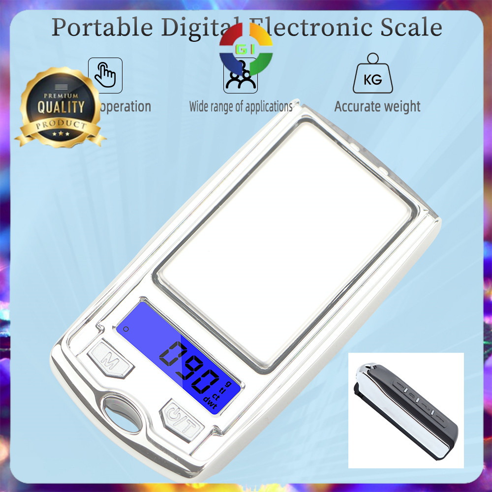 (GI) Timbangan Emas Mini Digital Ori Akurat 200g 0.01g