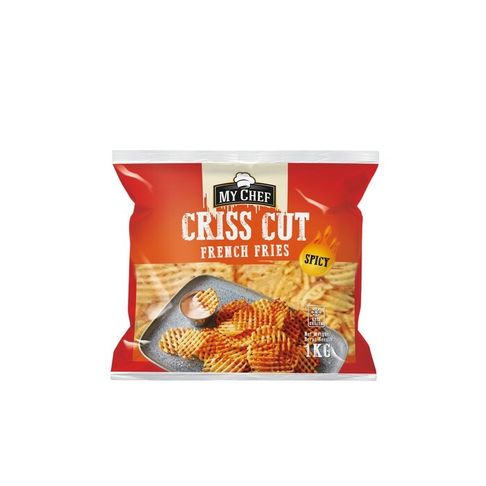 

My Chef CrissCut Spicy French Fries | Kentang Goreng Frozen 1 Kg