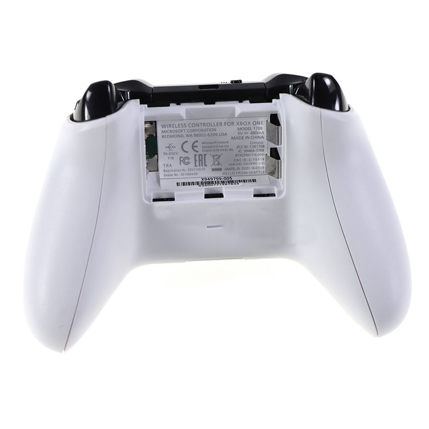 

1PCS For Xbox 360 Black White Controller Sticker Label For Xbox One Slim Series S X Game Handle Back Stickers Repair Accessories