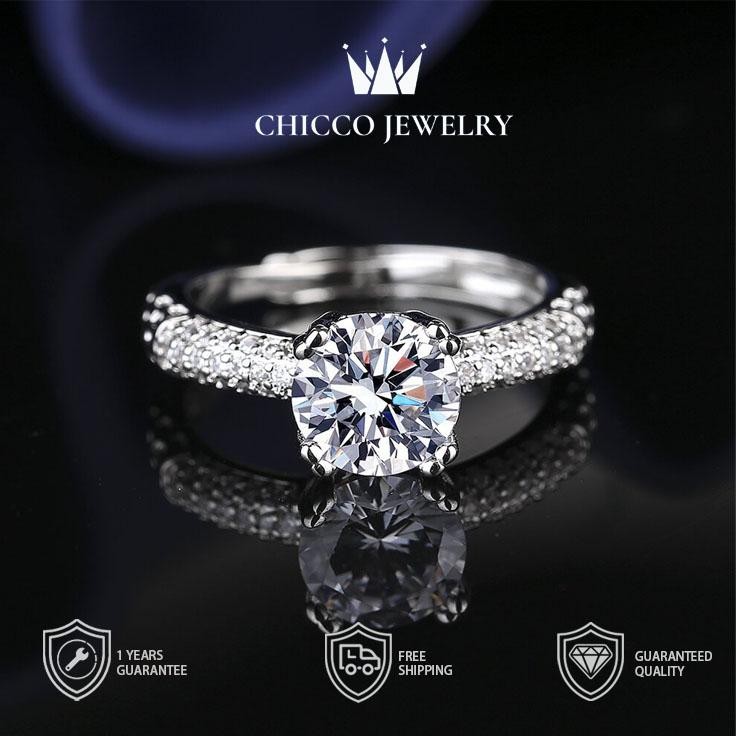 promise ring cincin tunangan cincin buat pacar Siaran langsung cincin populer cincin berlian pernika