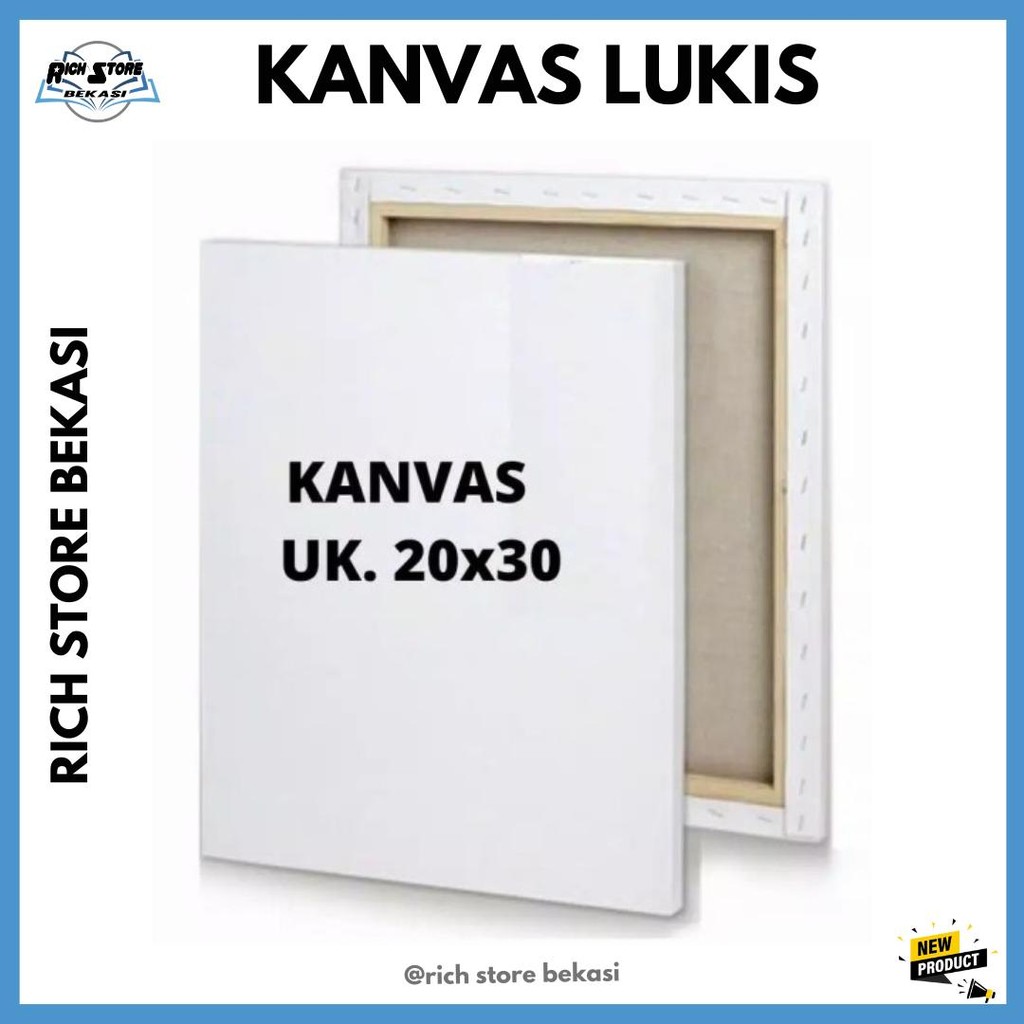 

KANVAS LUKIS UKURAN 20X30 CM/KANVAS LUKIS UKURAN SEDANG