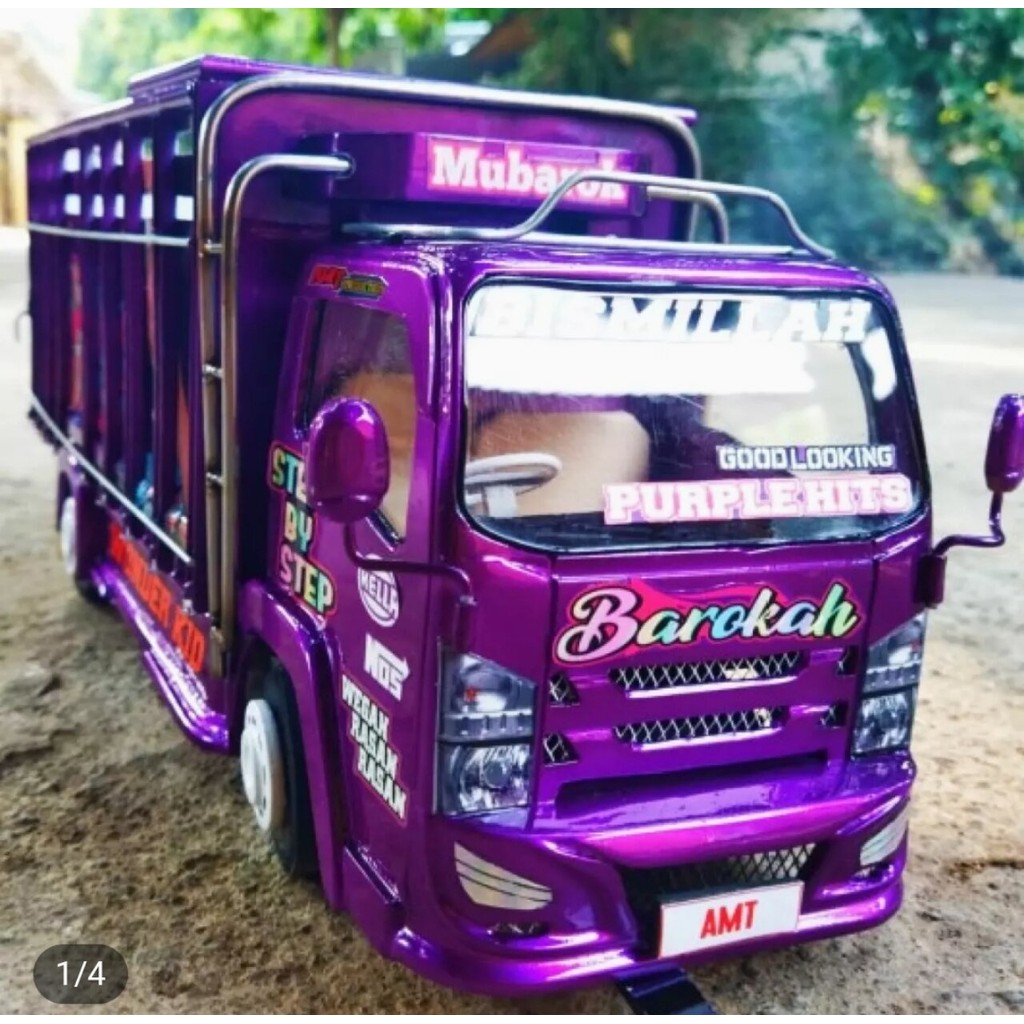 Bayar di tempat promo mniatur truk oleng kayu asli ukuran jumbo truk oleng mainan anak full variasi 