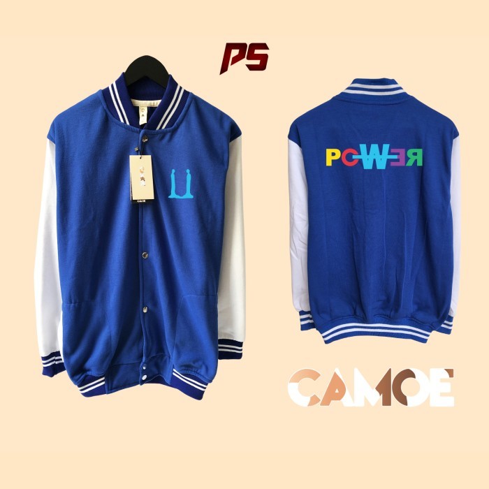 Jaket Varsity G-Dragon Power Gdragon G Dragon Logo