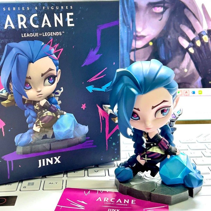 League of Legends LOL Guardian of the Stars Kaisa&Jinx&Ashe figure game ornaments Q version of the f