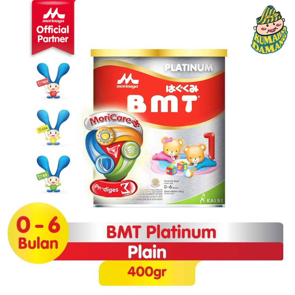 Morinaga BMT Platinum (0-6 Bulan) 400 gram