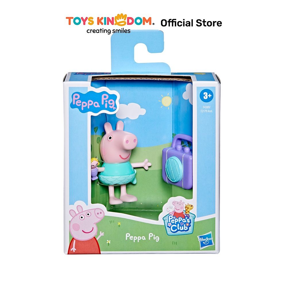 Toys Kingdom Peppa Pig Figure Peppa The Mermaid F43895 Mainan Anak Kids Toys Karakter Miniatur Minia