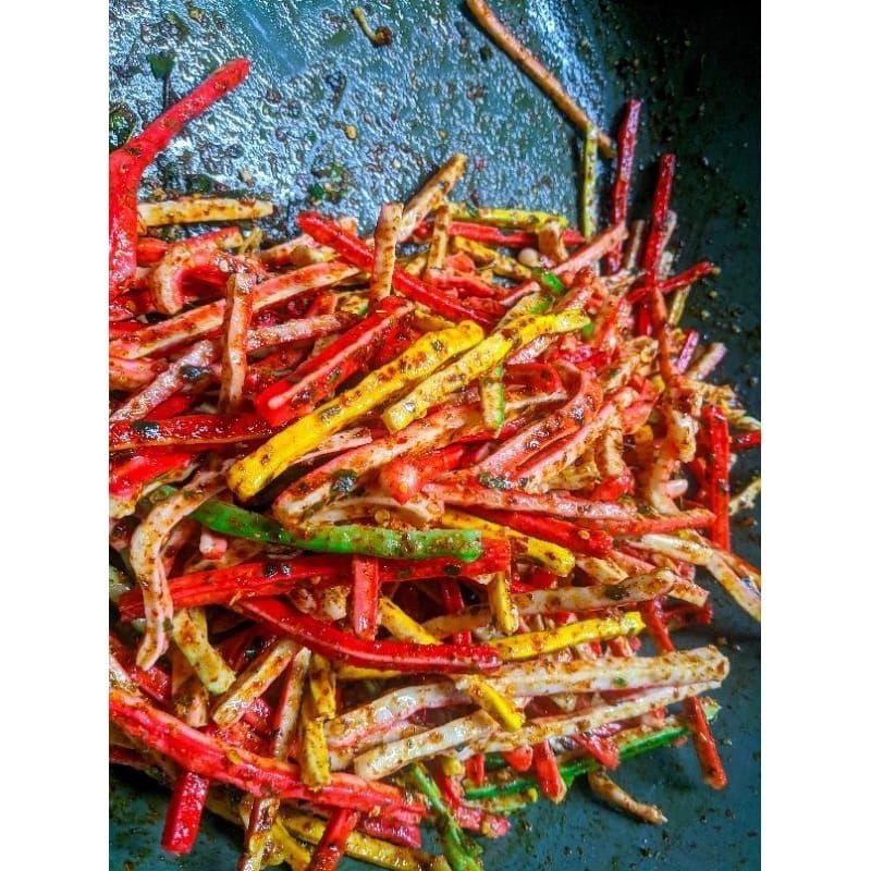 

seblak kerupuk jaat/kerupuk beton pedas daun jeruk isi 500 gram