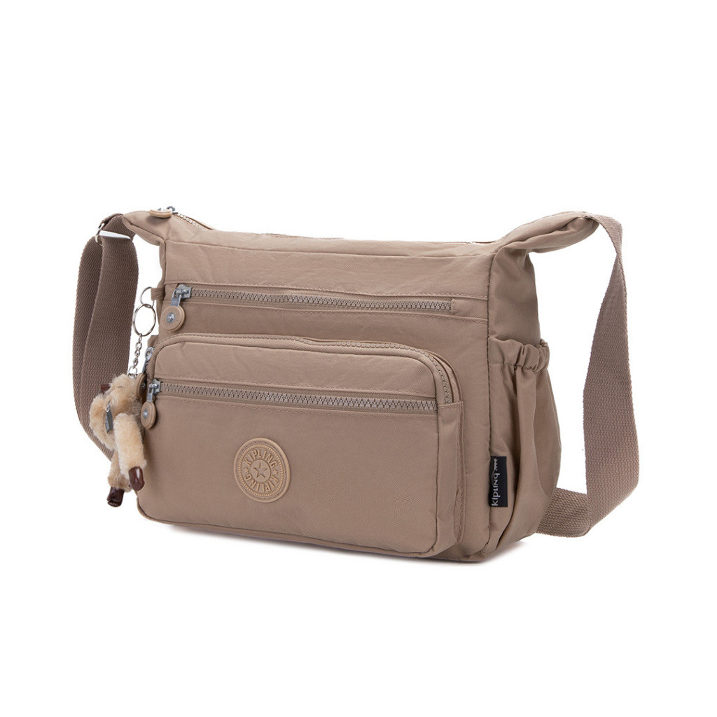 TAS SELEMPANG Kipling 2615 parasut free gantungan WANITA SELEMPANG BESAR KERJA NYLON IMPORT aksesori