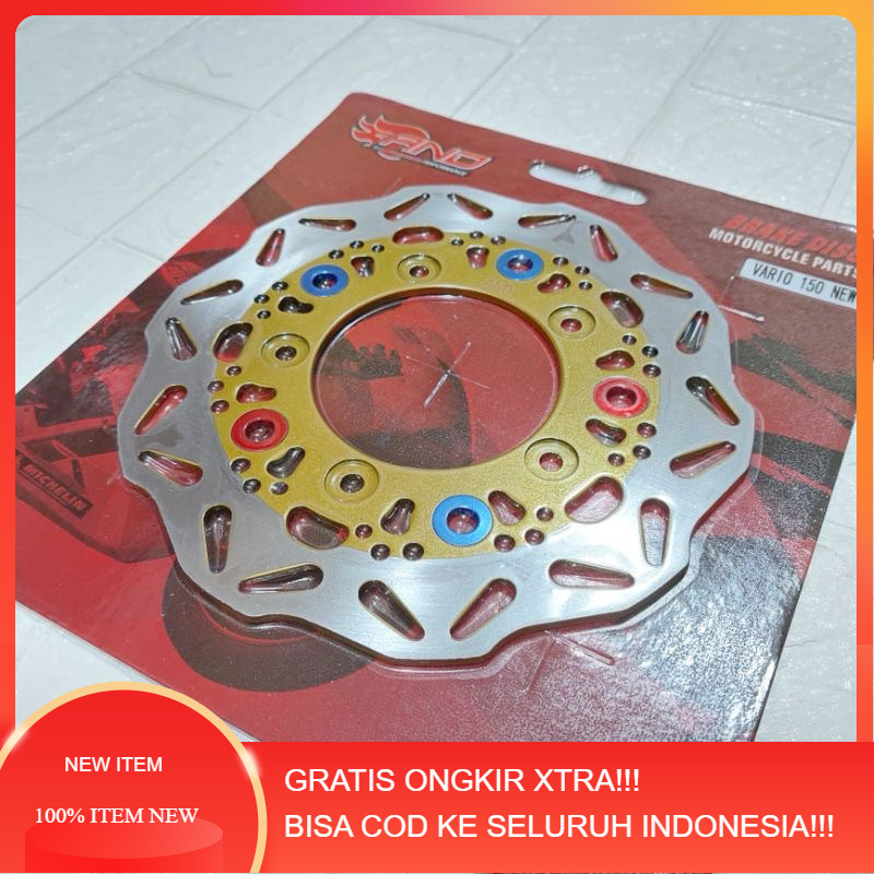 PIRINGAN CAKRAM DEPAN VARIO 150 NEW LUBANG 5
