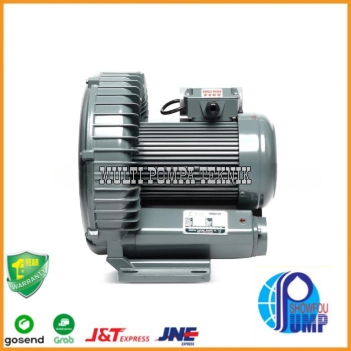 Ring Blower 2 HP Vortex Tambang Showfou BS-212 Air Blower Udara