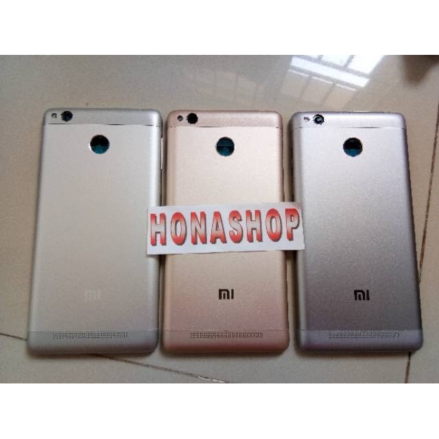 Backdoor Backcover Tutupan Baterai Xiao Mi Redmi 3S Redmi 3Pro Redmi 3S Pro