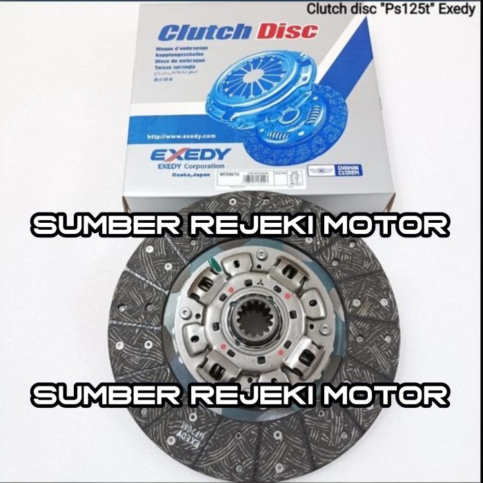 kampas kopling canter ps125 clutch disc canter ps125 exedy