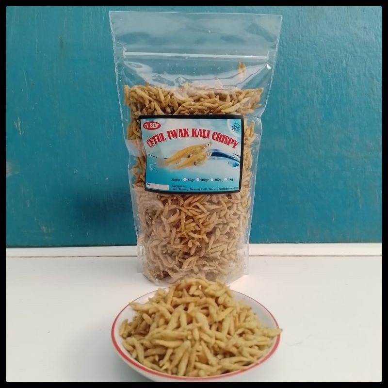 

CETUL TERI CRISPY AIR TAWAR 100GR ENAK BERGIZI 100gr