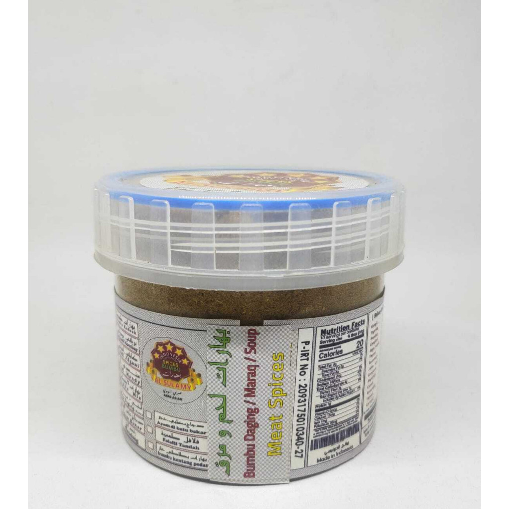 

AL SULAMY BUMBU DAGING MARAQ SOUP MEET SPICES 120G