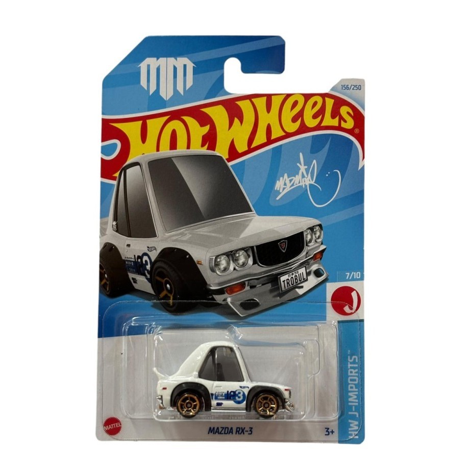 Hot Wheels / HotWheels Tooned Mazda RX-3 Putih