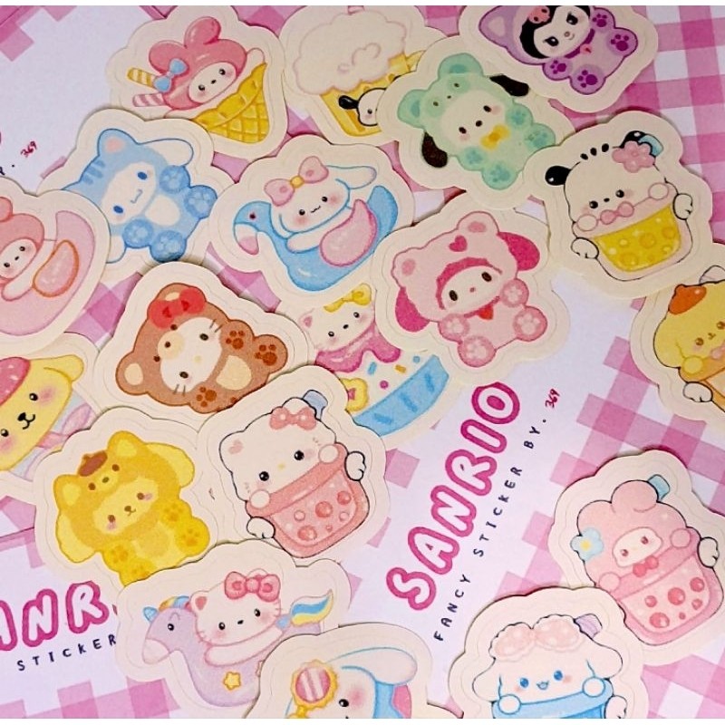 

369 - Sticker Fancy Kilap / Glossy Edisi SAnRIo
