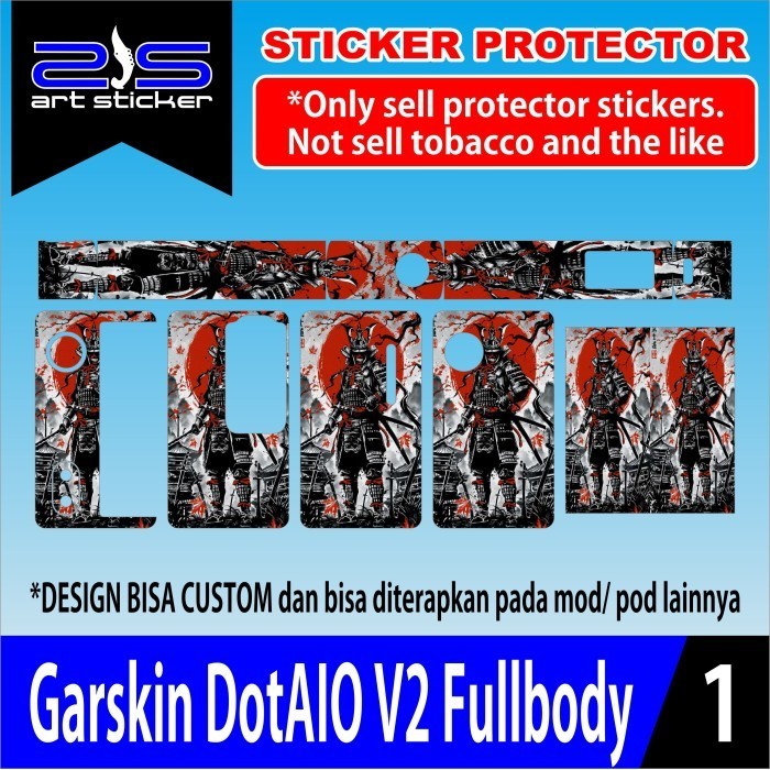 

Stiker d0tA1O V2 Fullbody Shogun Vinil dan Hologram - SHOGUN, VINIL