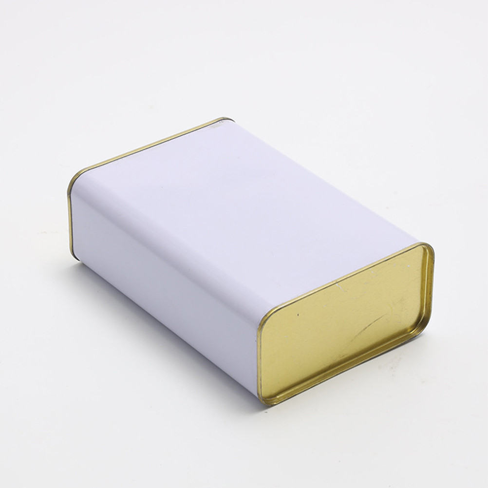 

Portable Paint Jar Rectangle Paint Can Empty Paint Pail Metal Paint Bucket with Lid rectangle paint pail