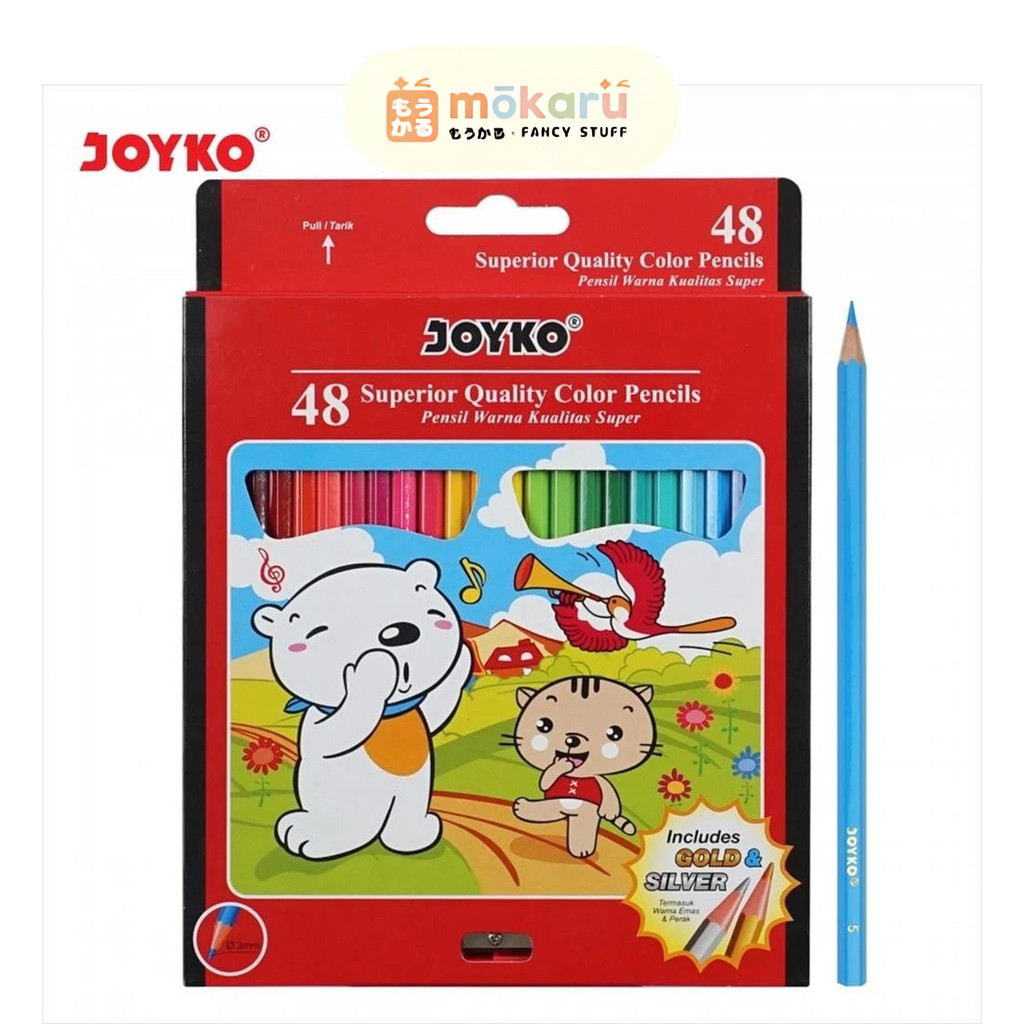 

Joyko Pensil Warna 48 Colour CP 48PB Murah
