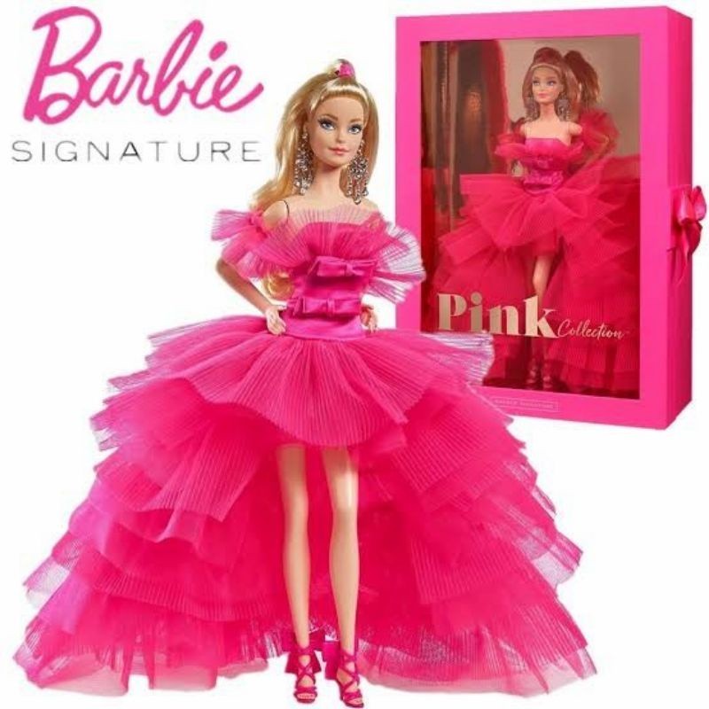Barbie Signature Pink Collection Doll Limited KSMbersaudara