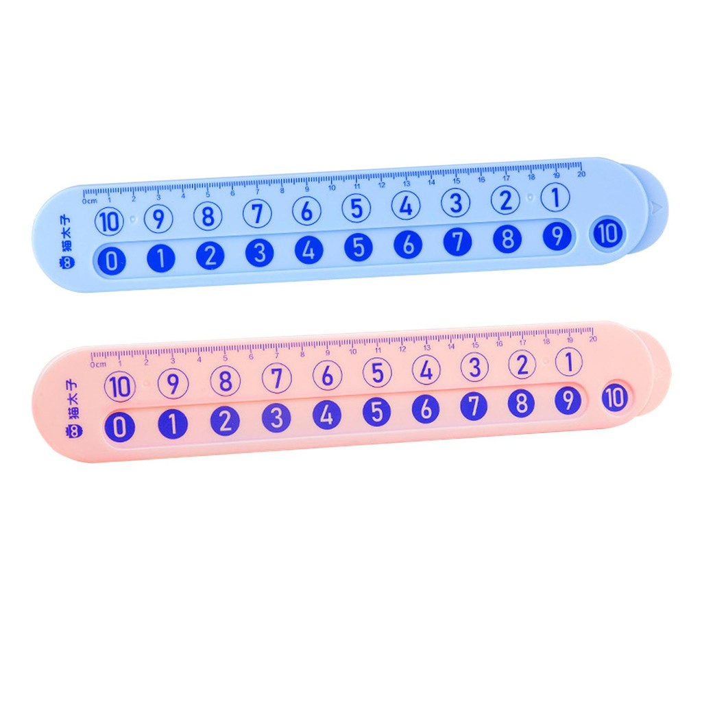 

Digital Decomposition Ruler Within 10 and 20 Practical Durable Math Learning Tool for Children Preschool Kids Classroom Home