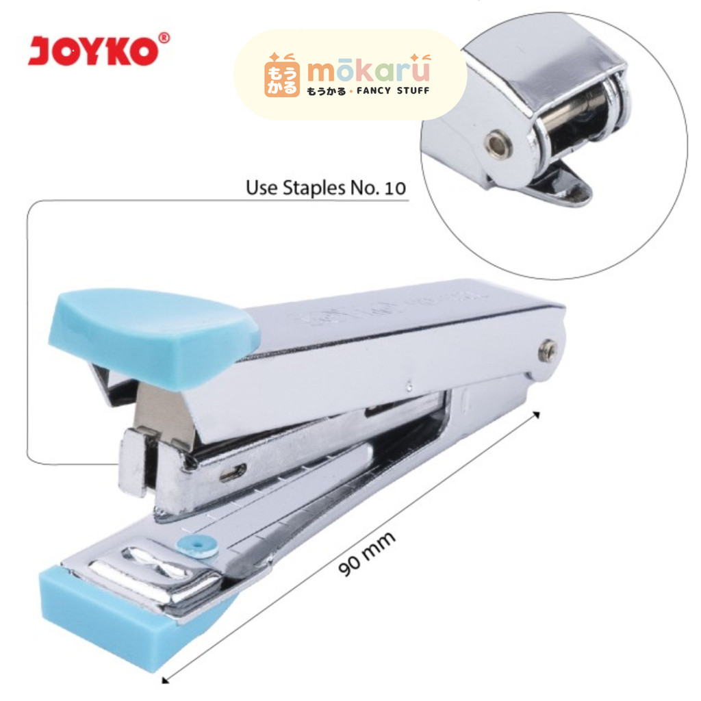 

Joyko Stapler HD-10CL / Stepler Hekter Warna Sedang Murah Berkualitas