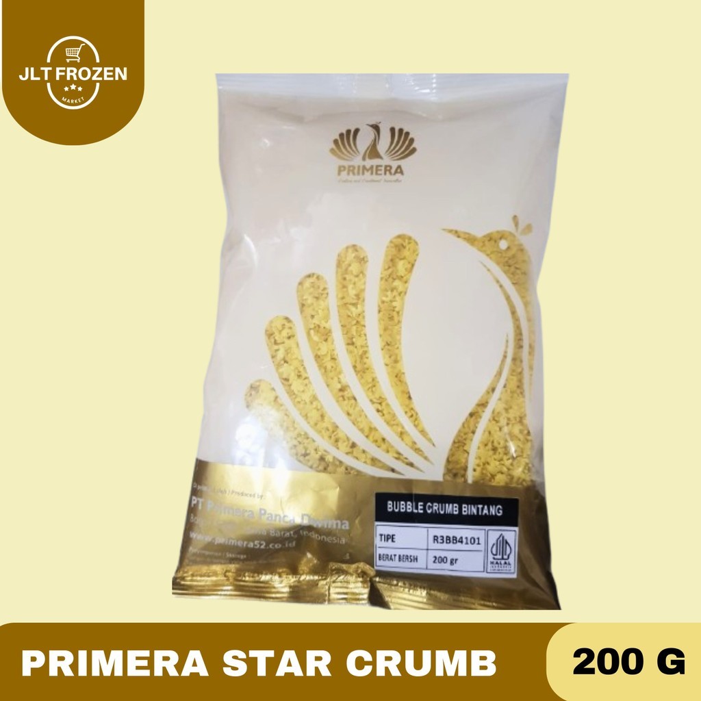 

Classica2106 Primera Tepung Star Crumbs / Bentuk Bintang / Tepung Roti Bintang / Bubble Crumb