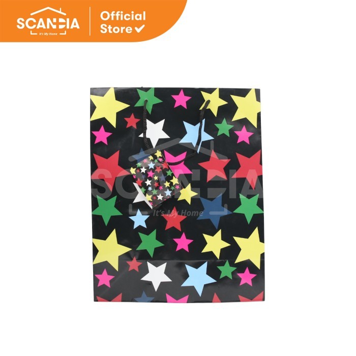 

SCANDIA Goodie Bag Occassions Bag 26X32.4cm Star (SC0469)