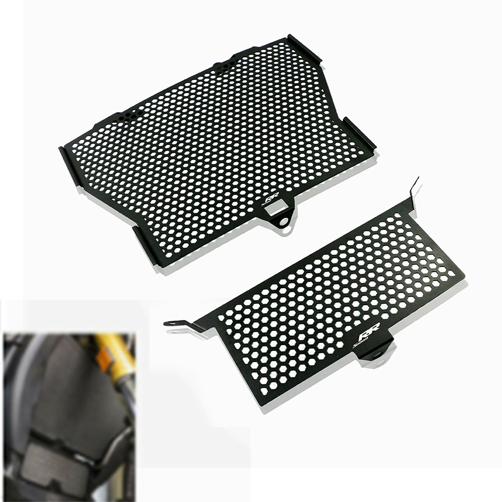Motorcycle Radiator Grille Guard Cover Oil Cooler Guard Protection For BMW S1000R 2013-2020 S1000XR 