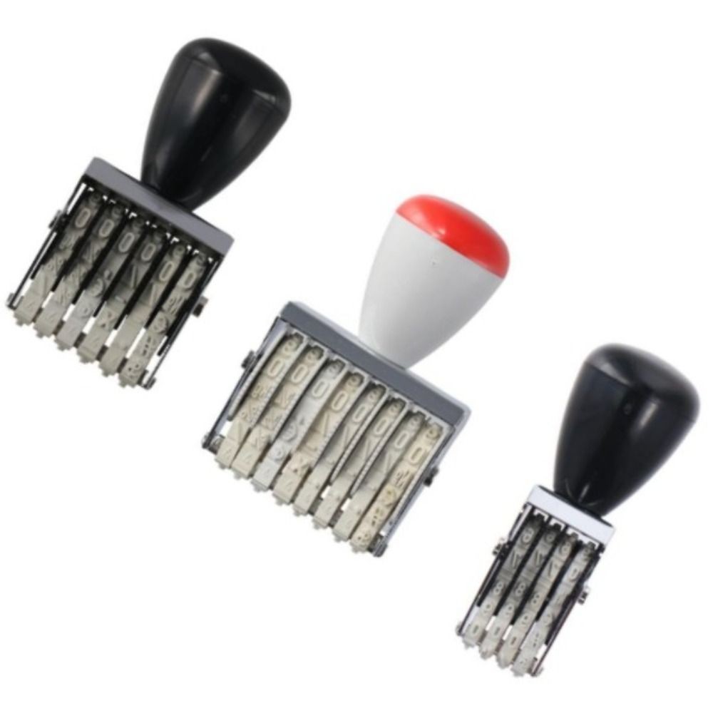 

Multi-Function 4,6 or 8 Digit Number Number Stamp Personalized Changeable Roller Stamps Business Stamps Office Number Stamp