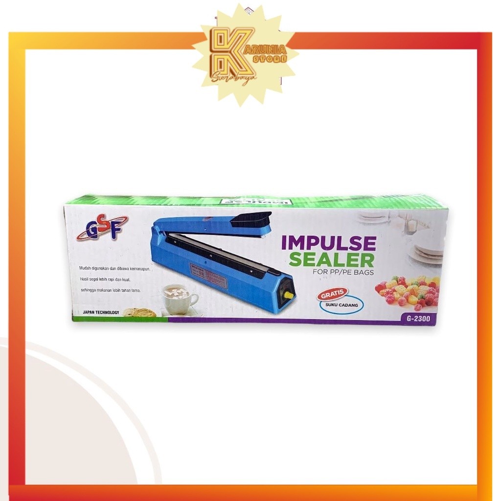 (KA)Impulse Sealer 2300 GSF / Alat Press Plastik 30 cm