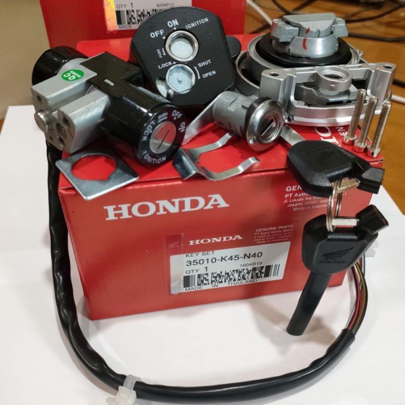 Kunci Kontak Set CBR 150 R New Kunci Kontak + Tutup Tangki + Jok CBR 150 R LED
