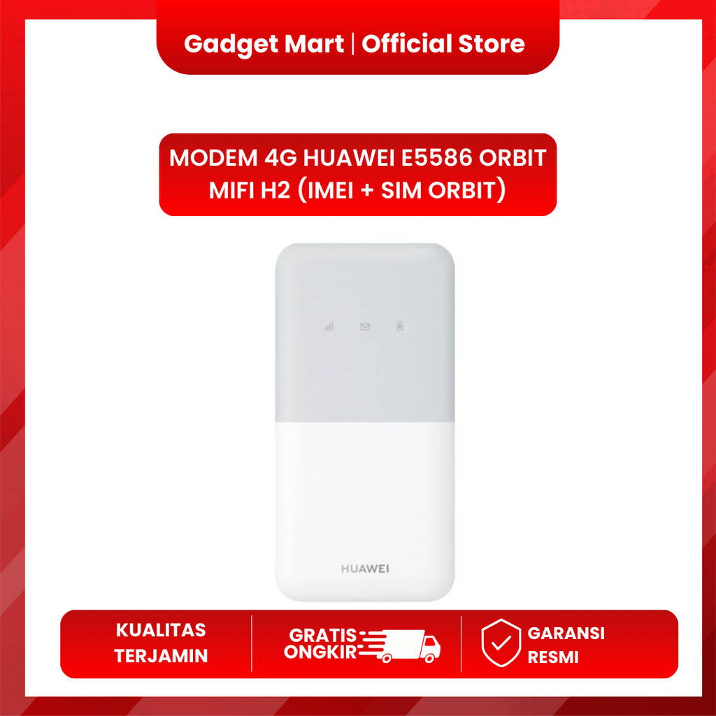 MODEM 4G HUAWEI E5586 ORBIT MIFI H2 (IMEI + SIM ORBIT)