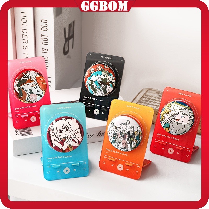 Badge Pin Rotating Anime Standee Akrilik 360° Badge Pin Display-Untuk Badge Pin Size 58mm Hadiah Ula