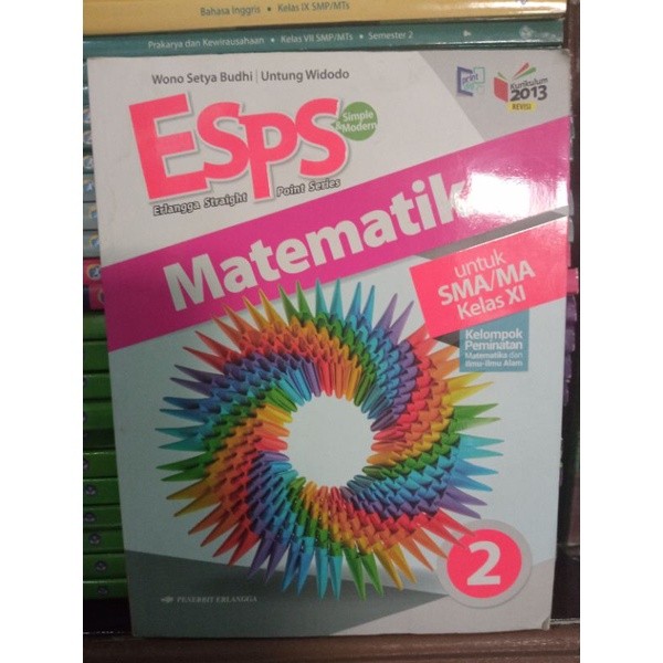 BUKU ESPS MATEMATIKA PEMINATAN UNTUK SMA KELAS 11, ORIGINAL