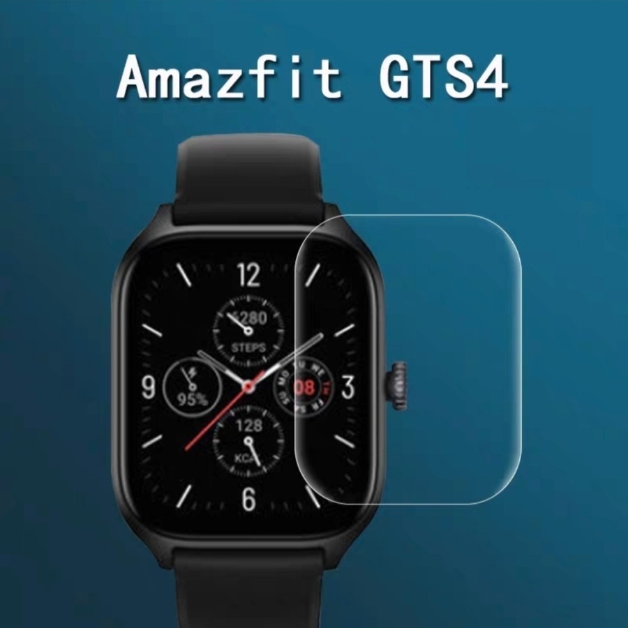 Amazfit Watch GTS 4 Hydrogel Clear Anti Gores Jelly Screen Guard Amazfit GTS 4