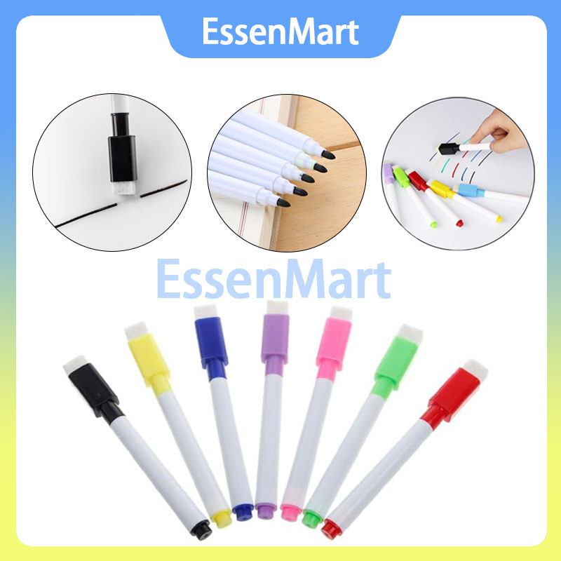 

Spidol Warna Whiteboard Dengan Penghapus / Spidol Papan Tulis 2 IN 1 White Board / Sepidol Warna Warni Wipe And Clean / Spidol Mini Magnet Papan Tulis White Board Dengan Penghapus