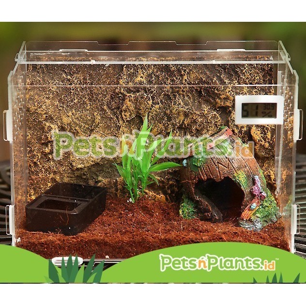 SALE -Acrylic Reptile Cage Box Kotak Reptil Vivarium Terarium Akrilik Import