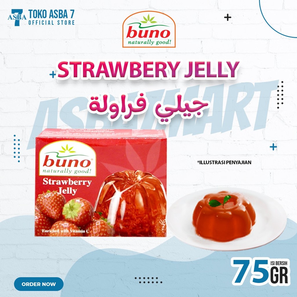 

BUNO JELLY STRAWBERRY 75GR