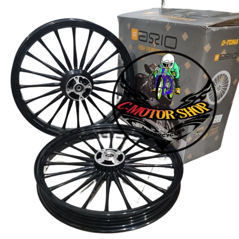 Velg Racing Axio Andong Supra 125 DD/Jupiter Z/Jupiter Mx Old/Mx New 135,/Fizr/Vega Zr/Rx King/Satri