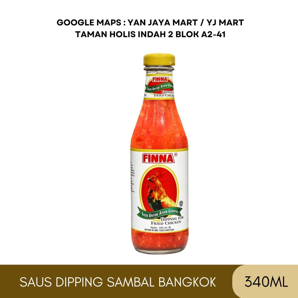 

Finna Dipping Sauce For Chicken Saus Ayam Goreng Saus Bangkok [340ml]