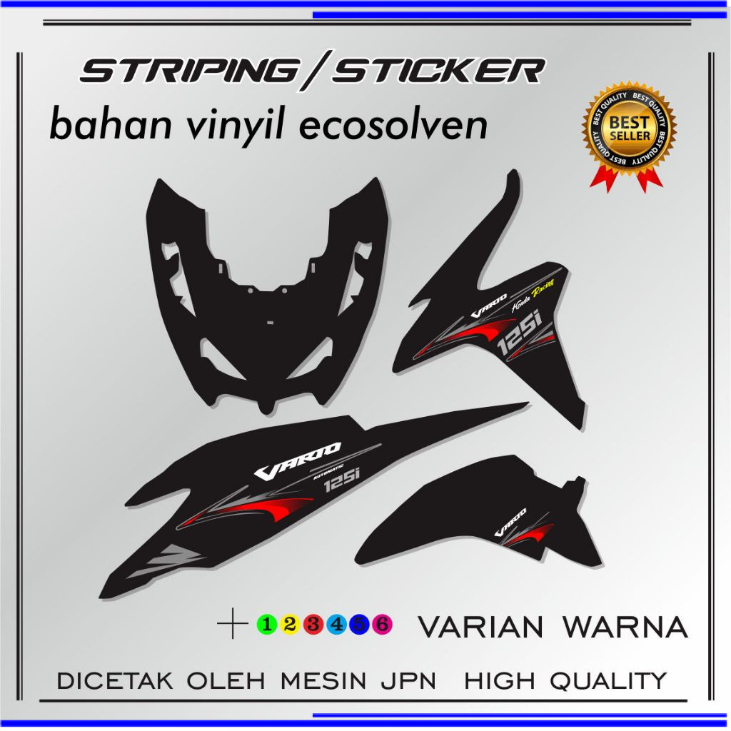 VARIASI striping variasi vario kzr/vario125old terbaru new design variasi